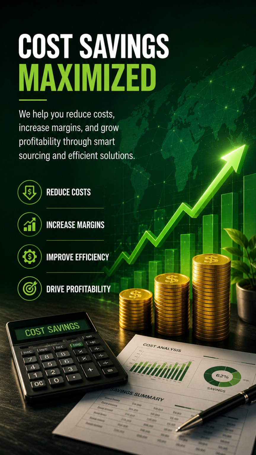 Cost Savings Maximized